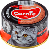 Паштет для котів Carnie м'ясний з яловичиною 90 г (4820255190464)