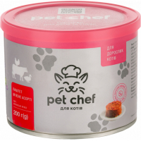 Паштет для котів Pet Chef м’ясне асорті 200 г (4820255190105)