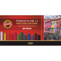 Пастель Koh-i-Noor Toison D'or суха м'яка 12 кольорів (8512)