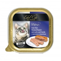 Паштет для котів Edel Cat Menu з лососем та фореллю 100 г (4003024174012)