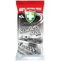 Серветки для прибирання Green Shield для нержавіючої сталі та металу 70 шт. (5060110227181)