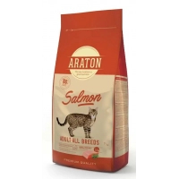 Сухий корм для кішок ARATON Salmon Adult All Breeds 15 кг (ART45647/ART47464)