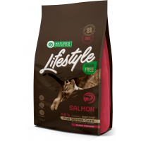 Сухий корм для кішок Nature's Protection Lifestyle Grain Free Salmon Senior Cat 1.5 кг (NPLS45956)