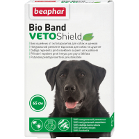Нашийник для тварин Beaphar Bio Collar від бліх, кліщів і комарів для собак 65 см (8711231106653)