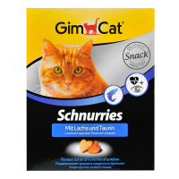 Вітаміни для котів GimCat Schnurries Лосось 650 таблеток (4002064409382)