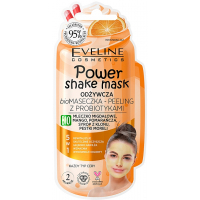 Маска для обличчя Eveline Cosmetics Живильна біомаска-пілінг з пробіотиками 10 мл (5903416025016)