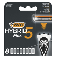 Змінні касети Bic Flex 5 Hybrid 8 шт. (3086123675773)