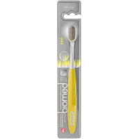 Зубна щітка BioMed Silver Medium жовта (7640168930509)