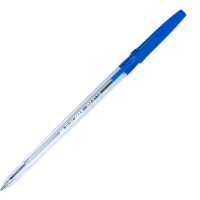 Ручка масляна Buromax NORMA, cерія JOBMAX, 0.7 мм, синя (BM.8118-01)
