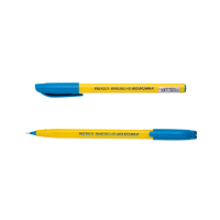 Ручка масляна Buromax PATRIOT, 0,5 мм, тригр. корпус, синя (BM.8360-01)