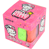 Пластилін Kite Hello Kitty повітряний 12 кол. + формочка (HK22-135)