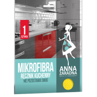 Серветки для прибирання Anna Zaradna рушник кухонний з мікрофібри 1 шт. (5903936017669)
