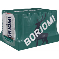Мінеральна вода Borjomi 0.33 газ ж/б