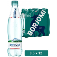Мінеральна вода Borjomi 0.5 газ пет