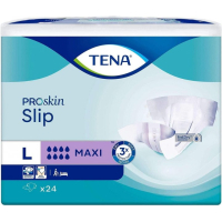Підгузки для дорослих Tena Slip Maxi Large 24 шт, 92-144 см 8 крапель (7322541118574)