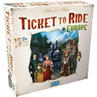 Настільна гра Days of Wonder Ticket to Ride: Europe-15th Anniversary Deluxe Edition, англ (824968200339)