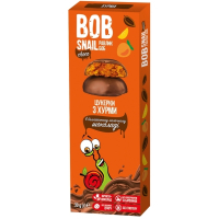 Цукерка Bob Snail Равлик Боб з хурми в молочному шоколаді 30 г (4820219342656)