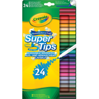 Фломастери Crayola washable, 24 шт (256337.024)