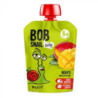 Дитяче пюре Bob Snail Равлик Боб Манго 90 г (4820219343844)