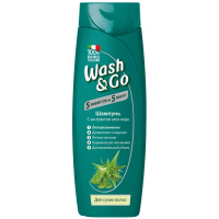 Шампунь Wash&Go для сухого волосся з екстрактом алое вера 200 мл (8008970042015)