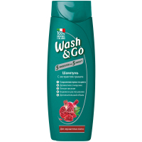 Шампунь Wash&Go з екстрактом граната для фарбованого волосся 200 мл (8008970045979)