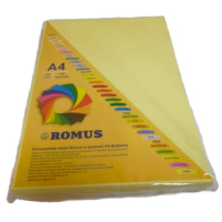 Папір Romus A4 160 г/м2 100sh Yellow (R50584)