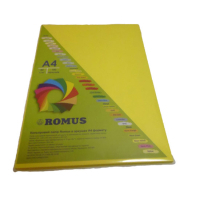 Папір Romus A4 160 г/м2 100sh Canary yellow (R50805)