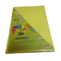 Папір Romus A4 160 г/м2 100sh Lemon yellow (R50744)