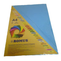 Папір Romus A4 160 г/м2 100sh Light blue (R50263)