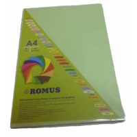 Папір Romus A4 80 г/м2 100sh Light green (R50638)