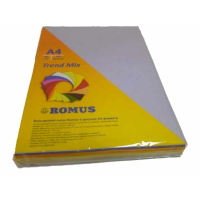 Папір Romus A4 80 г/м2 250sh, 5colors, Mix Trend (R50904)
