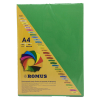 Папір Romus A4 160 г/м2 100sh Dark green (R51444)