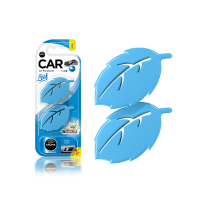 Ароматизатор для автомобіля Aroma Car Leaf 3D Mini - Fresh Linen (831327)