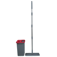 Комплект для прибирання Planet Household Tablet Mop Midi сірий з червоним 4 л (6976)