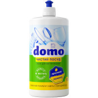 Засіб для ручного миття посуду Domo Лимон 1 л (XD 33103)