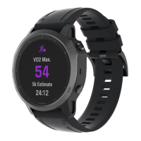 Ремінець до смарт-годинника Armorstandart Silicone 20mm для Garmin Fenix 5s/6s Black (ARM60799)