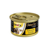 Консерви для котів GimCat Shiny Cat тунець і сир 70 г (4002064414188)