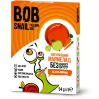 Мармелад Bob Snail Яблуко-Морква 54 г (4820219341130)