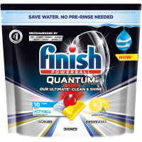 Таблетки для посудомийних машин Finish Quantum Ultimate Lemon 10 шт. (5900627091014)