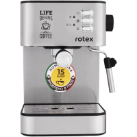 Ріжкова кавоварка еспрессо Rotex RCM750-S