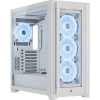 Корпус Corsair iCUE 5000X RGB QL Tempered Glass White (CC-9011233-WW)