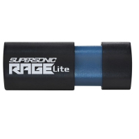 USB флеш накопичувач Patriot 64GB Rage Lite Black USB 3.2 (PEF64GRLB32U)