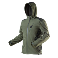 Куртка робоча Neo Tools CAMO, розмір M / 50, водонепроникна, дихаюча Softshell (81-553-M)