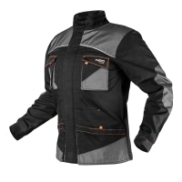 Куртка робоча Neo Tools HD Slim, розмір S (48), 285 г/м2, еластан з посиленою тканин (81-218-S)