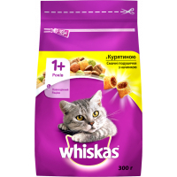 Сухий корм для кішок Whiskas з куркою 300 г (5900951014055)