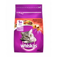 Сухий корм для кішок Whiskas з яловичиною 300 г (5900951014031)