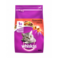 Сухий корм для кішок Whiskas з яловичиною 950 г (5998749130155)