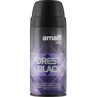 Дезодорант Amalfi Men Forest Black 150 мл (8414227693617)