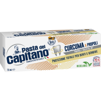Зубна паста Pasta del Capitano Curcuma e Propoli Куркума і прополіс 75 мл (8002140032110)