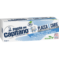 Зубна паста Pasta del Capitano Placca e Carie Проти карієсу та зубного нальоту 75 мл (8002140039010)
